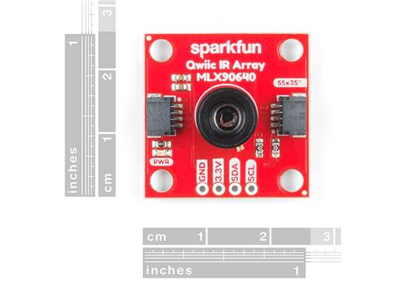 SparkFun IR Array Breakout - 55 Degree FOV, MLX90640 (Qwiic) (2)