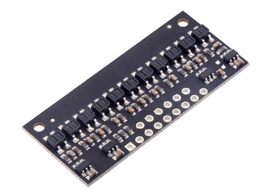 QTR-HD-11RC Reflectance Sensor Array.