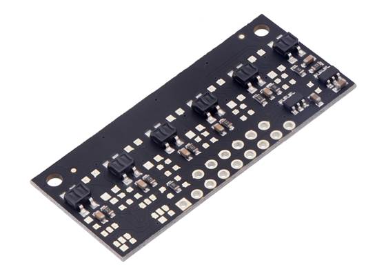 QTR-MD-06RC Reflectance Sensor Array.
