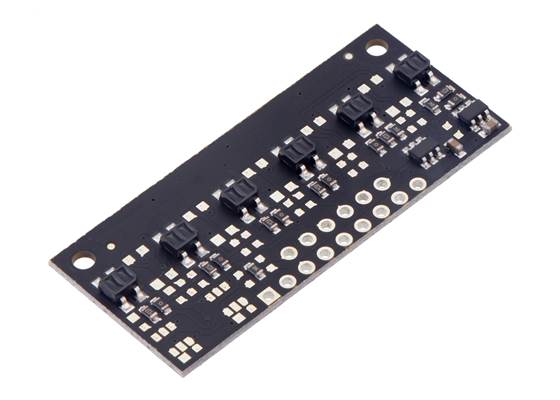 QTR-MD-06A Reflectance Sensor Array.