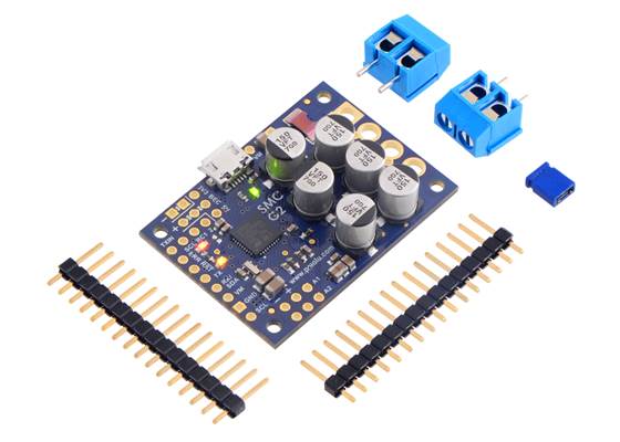 High-Power Simple Motor Controller G2 18v25 with included hardware.
