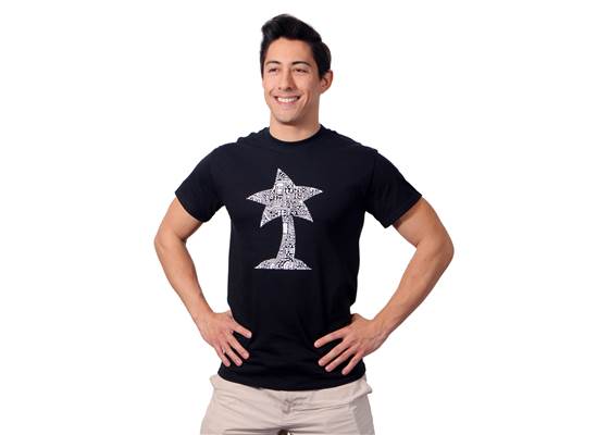 Black Pololu circuit logo T-shirt.