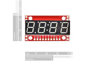 SparkFun 7-Segment Serial Display - Kelly Green (5)