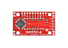 SparkFun 7-Segment Serial Display - Red (3)