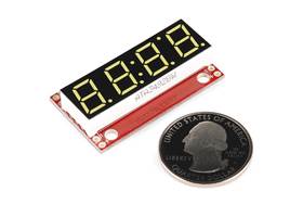 SparkFun 7-Segment Serial Display - Yellow (3)