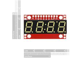 SparkFun 7-Segment Serial Display - Yellow (5)