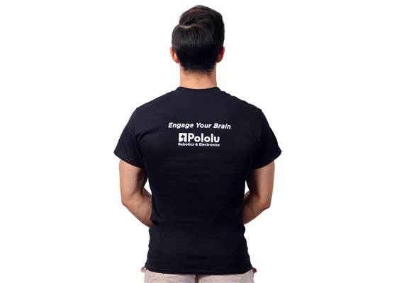 Black Pololu circuit logo T-shirt. (3) (3)