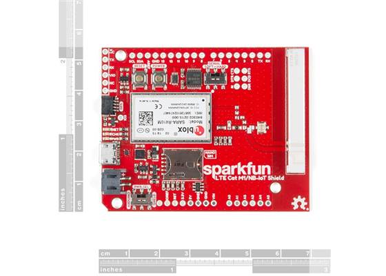 SparkFun LTE CAT M1/NB-IoT Shield - SARA-R4 (2)