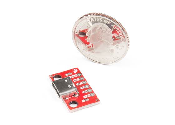 SparkFun USB-C Breakout - Horizontal (3)