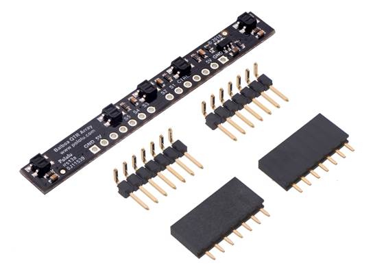 5-Channel Reflectance Sensor Array for Balboa 32U4 Balancing Robot with included hardware.