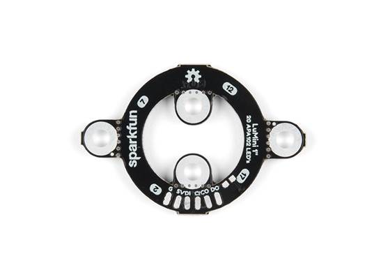 SparkFun LuMini LED Ring - 1 Inch (20 x APA102-2020) (4)