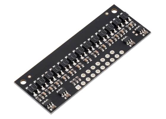 QTR-HD-13RC Reflectance Sensor Array.