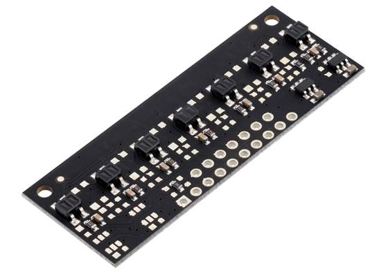 QTR-MD-07RC Reflectance Sensor Array.