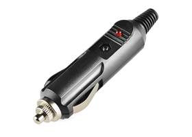 Car Adapter Plug - Red LED