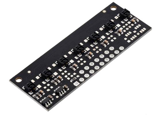 QTRX-MD-07RC Reflectance Sensor Array.