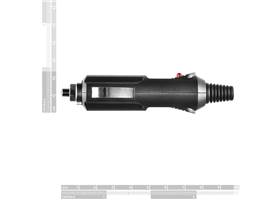 Car Adapter Plug - Red LED (2)