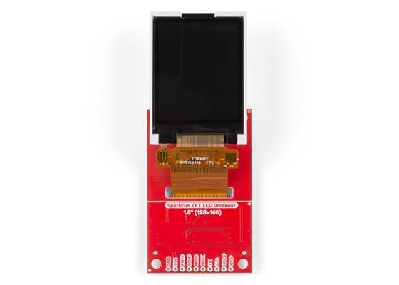 SparkFun TFT LCD Breakout - 1.8" (128x160) (5)