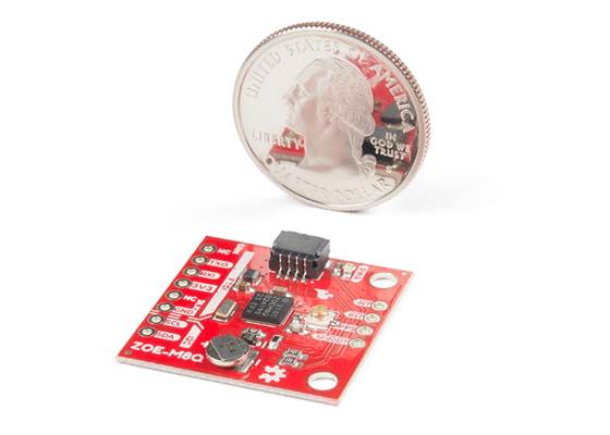 SparkFun GPS Breakout - ZOE-M8Q (Qwiic) (4)