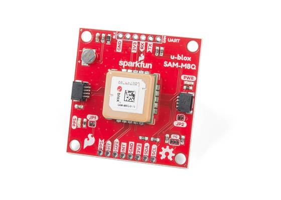 SparkFun GPS Breakout - Chip Antenna, SAM-M8Q (Qwiic)
