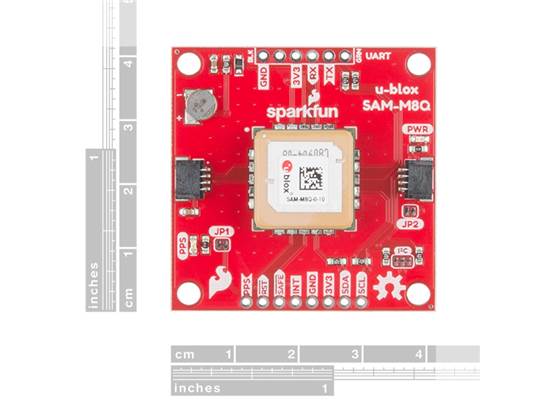 SparkFun GPS Breakout - Chip Antenna, SAM-M8Q (Qwiic) (2)