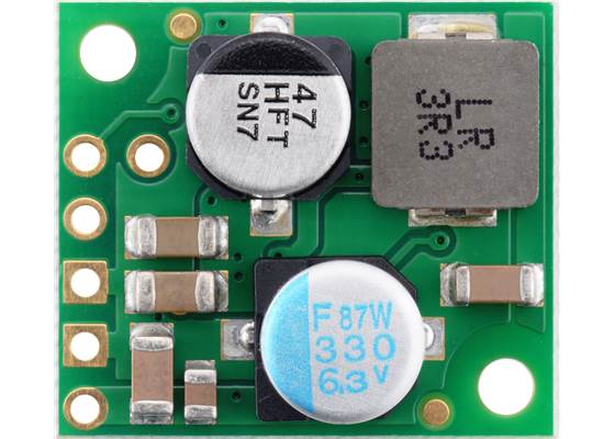 5V, 3.2A Step-Down Voltage Regulator D36V28F5, top view.