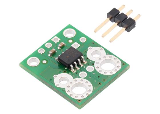 ACHS-7122 Current Sensor Carrier -20A to +20A with included 0.1″ header pins.