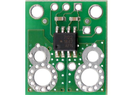 ACHS-7122 Current Sensor Carrier -20A to +20A, top view.