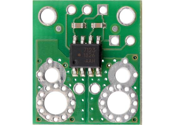 ACHS-7123 Current Sensor Carrier -30A to +30A, top view.