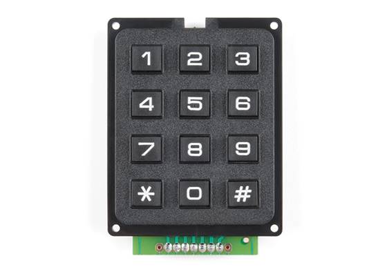 SparkFun Qwiic Keypad - 12 Button (3)