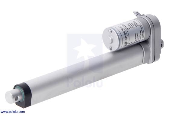 Glideforce LACT8-12V-x Light-Duty Linear Actuator: 8″ Stroke.