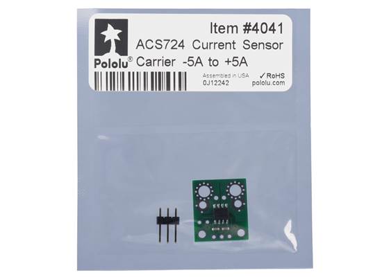 Standard packaging for the ACS724LLCTR-05AB Current Sensor Carrier -5A to +5A.