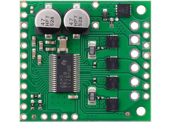Pololu High-Power Stepper Motor Driver 36v4, top view.