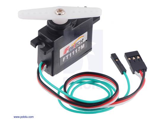 FEETECH Mini Servo FT1117M-FB with Position Feedback.