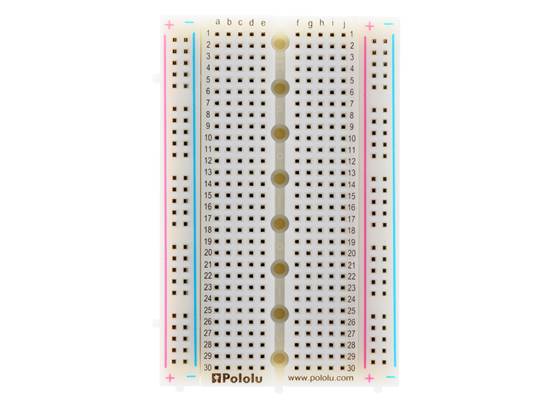 Pololu 400-Point Breadboard with Mounting Holes. (1)