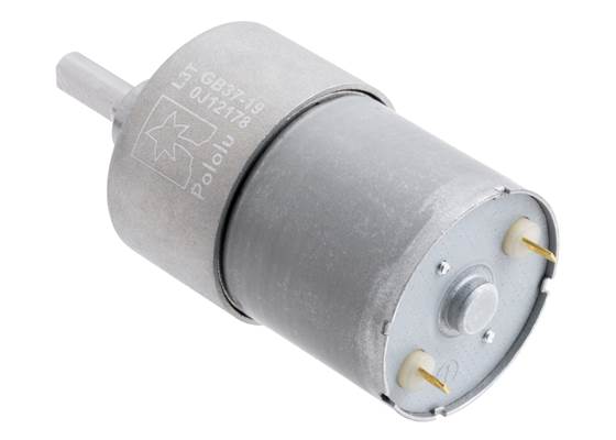 19:1 Metal Gearmotor 37Dx52L mm (Helical Pinion). (2) (2)