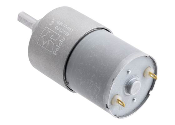 100:1 Metal Gearmotor 37Dx57L mm (Helical Pinion). (2) (2)