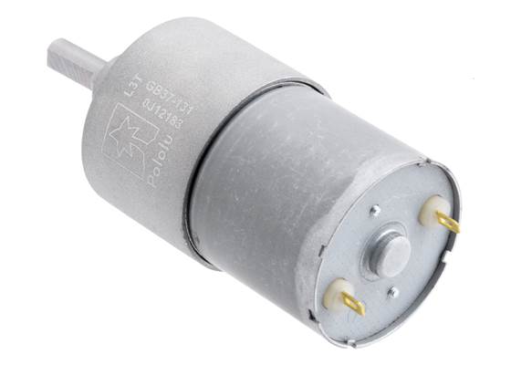 131:1 Metal Gearmotor 37Dx57L mm (Helical Pinion). (2) (2)