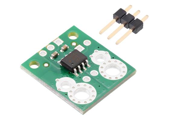 ACHS-7124 Current Sensor Carrier -40A to +40A with included 0.1″ header pins.