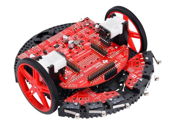 Pololu Chassis Kit for TI-RSLK MAX, assembled.