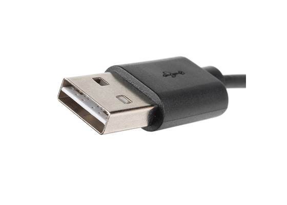 Reversible USB A to Reversible Micro-B Cable - 0.3m (2)