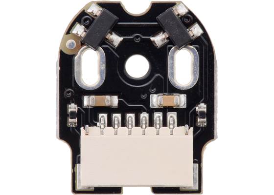 Magnetic Encoder with Side-Entry Connector for Micro Metal Gearmotors.