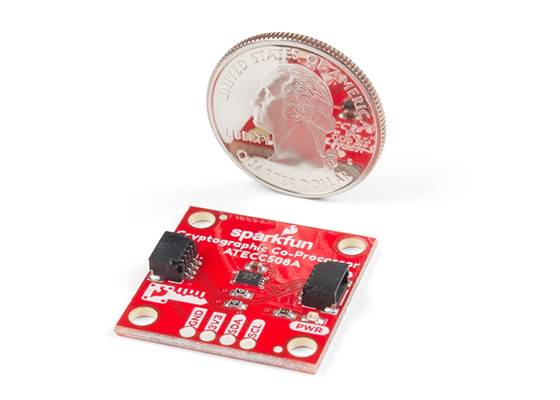 SparkFun Cryptographic Co-Processor Breakout - ATECC508A (Qwiic) (4)