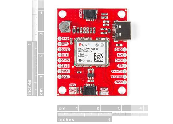 SparkFun GPS Breakout - NEO-M9N, Chip Antenna (Qwiic) (2)