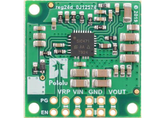3.3V, 6.5A Step-Down Voltage Regulator D36V50F3, bottom view.