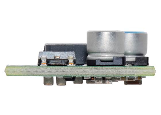 Step-Down Voltage Regulator D36V50Fx, side view.