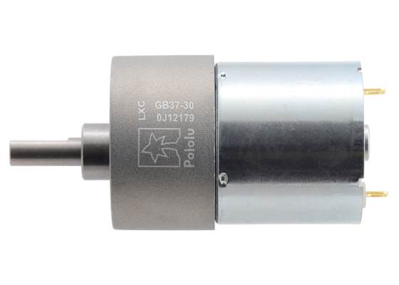 30:1 Metal Gearmotor 37Dx52L mm (Helical Pinion). (1)