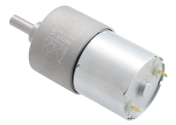 100:1 Metal Gearmotor 37Dx57L mm (Helical Pinion). (2) (2)