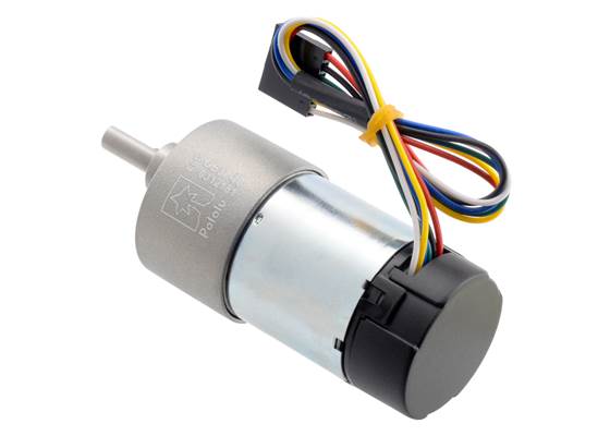 70:1 Metal Gearmotor 37Dx70L mm with 64 CPR Encoder (Helical Pinion). (2) (2)
