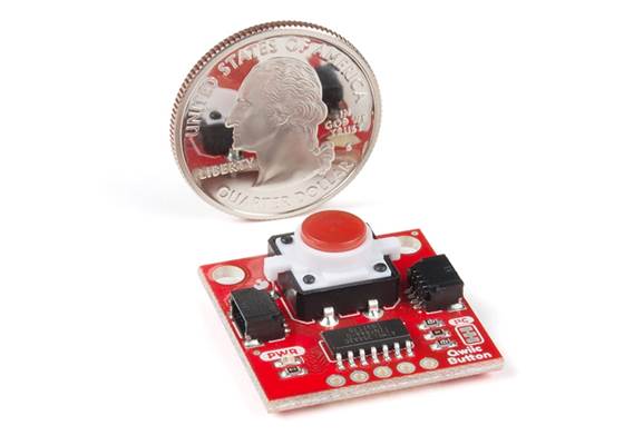 SparkFun Qwiic Button - Red LED (4)