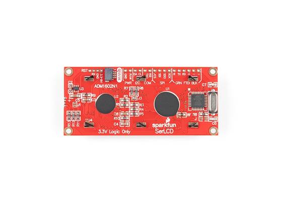 SparkFun 16x2 SerLCD - RGB Text (Qwiic) (5)
